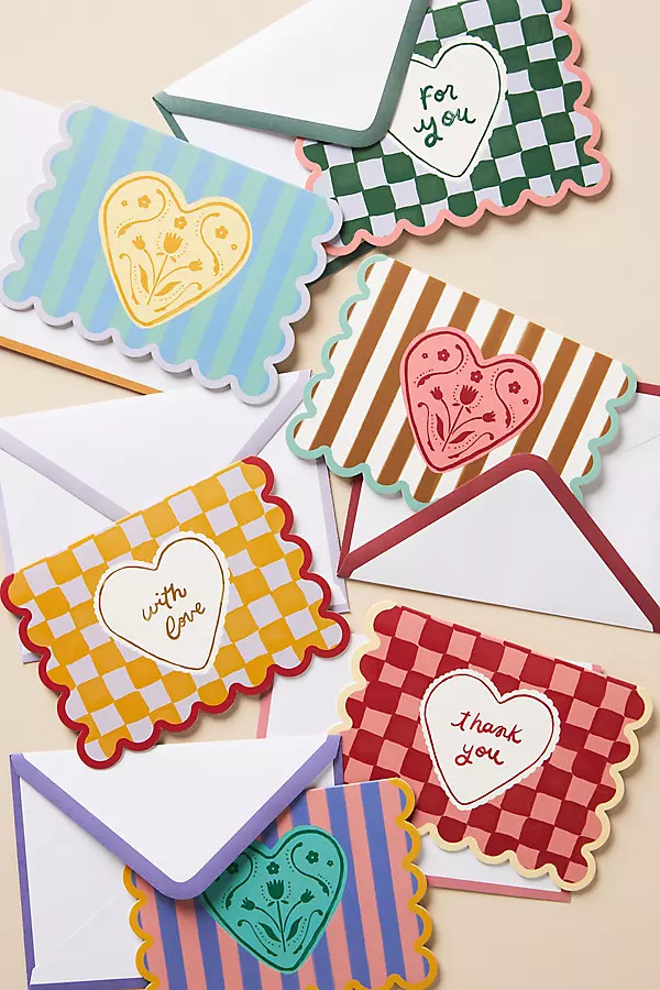 Anthropologie With Love Assorted Boxed Notecard Set | Anthropologie (US)
