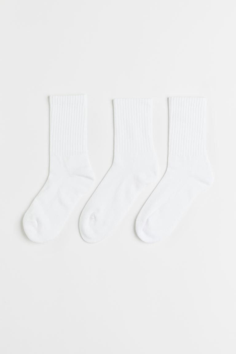 3er-Pack Socken | H&M (DE, AT, CH, DK, NL, NO, FI)