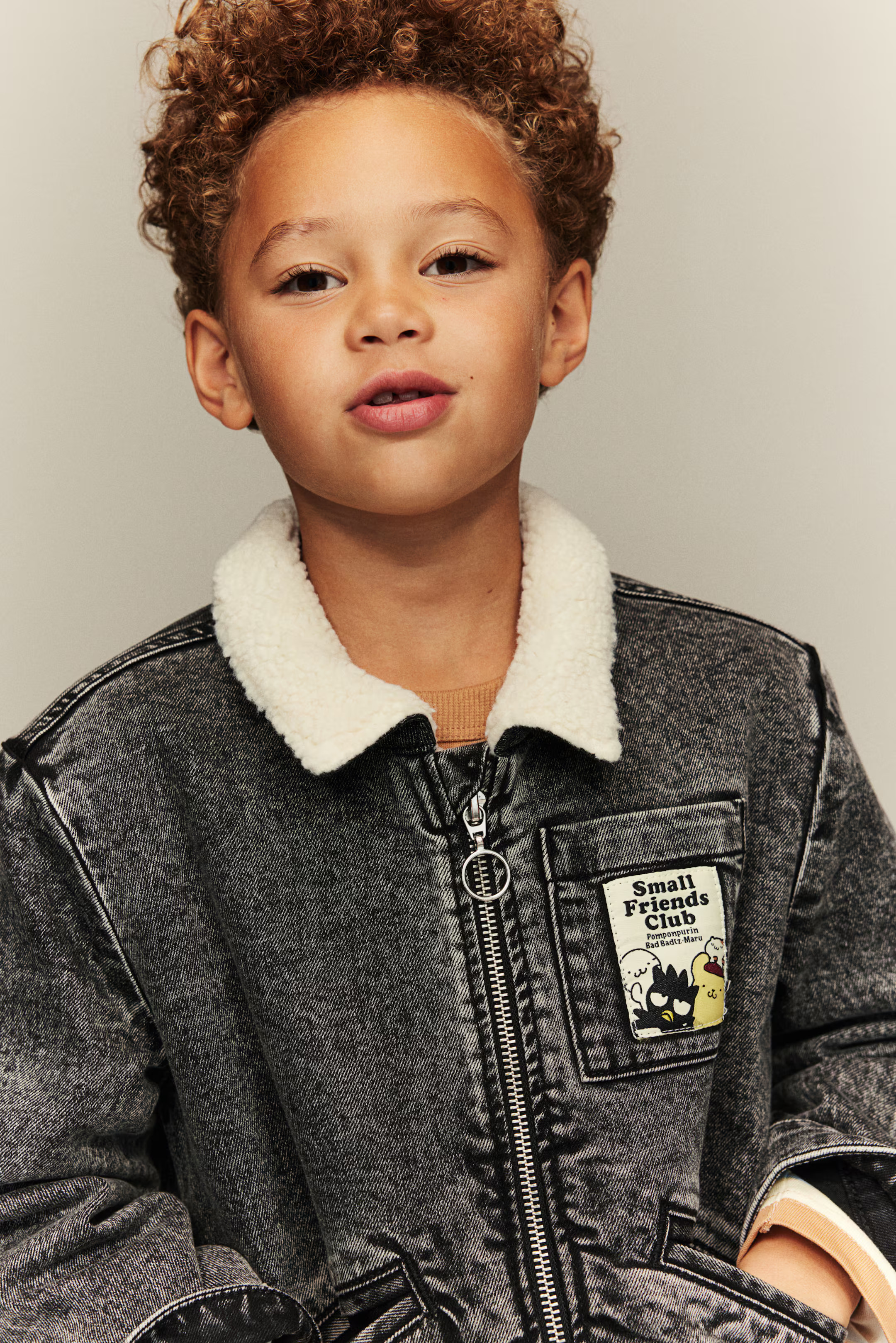Teddy-Fleece-Lined Denim Jacket | H&M (US + CA)