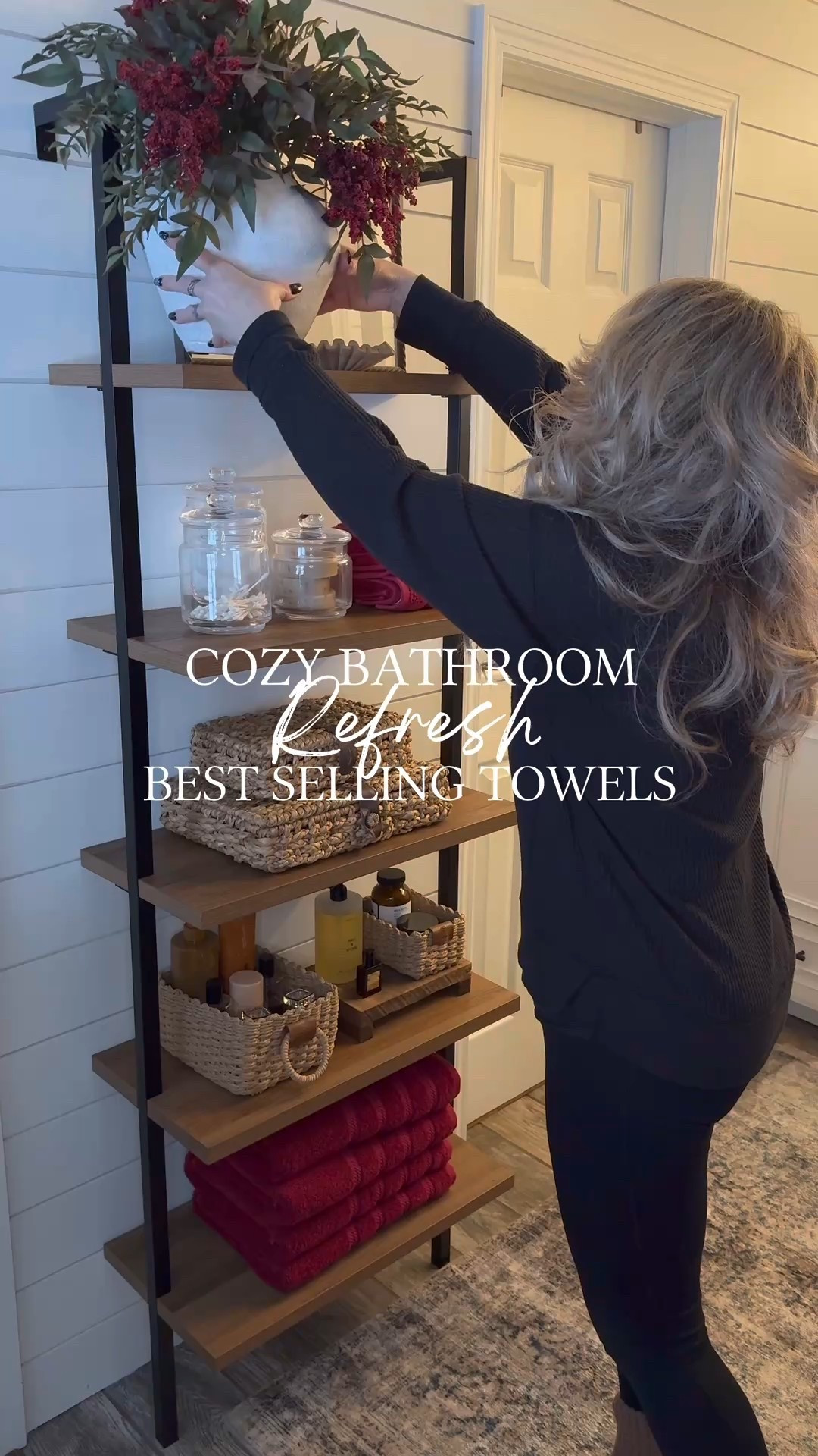 Cozy Winter Bathroom Refresh With Amazon Best-Sellers

Follow @farmtotablecreations on Instagram for more cozy home inspiration.

I’m giving this bathroom a simple winter refresh by layering warm textures, soft neutrals, and functional pieces that feel elevated but still practical — and most of these finds are from Amazon! I swapped out my red towels for the chocolate brown ones you see here, and they’re amazing — they’ve been #1 best sellers on Amazon with 500+ bought in the past month because they’re so plush and absorbent. I balanced them with woven storage baskets to keep everyday essentials tidy, amber-toned soap and lotion bottles for a subtle spa vibe, and winter-ready greenery to soften all the crisp white shiplap. It’s all about creating a space that feels calm, warm, and inviting without doing a full seasonal overhaul.

#bathroomdecor #bathroomrefresh #winterbathroom #bathroominspo #neutralbathroom #modernorganic #cozyhome #cozyspaces #amazonhome #amazonfinds #amazonfavorites #bestonamazon #amazonbestseller #bathlinens #towels #bathroomstorage #bathroomorganization #wovenbaskets #homedecor #homeinspo #neutralhome #warmneutrals #simpledecor #seasonalrefresh #winterhome 

#LTKSaleAlert #LTKFindsUnder50 #LTKHome