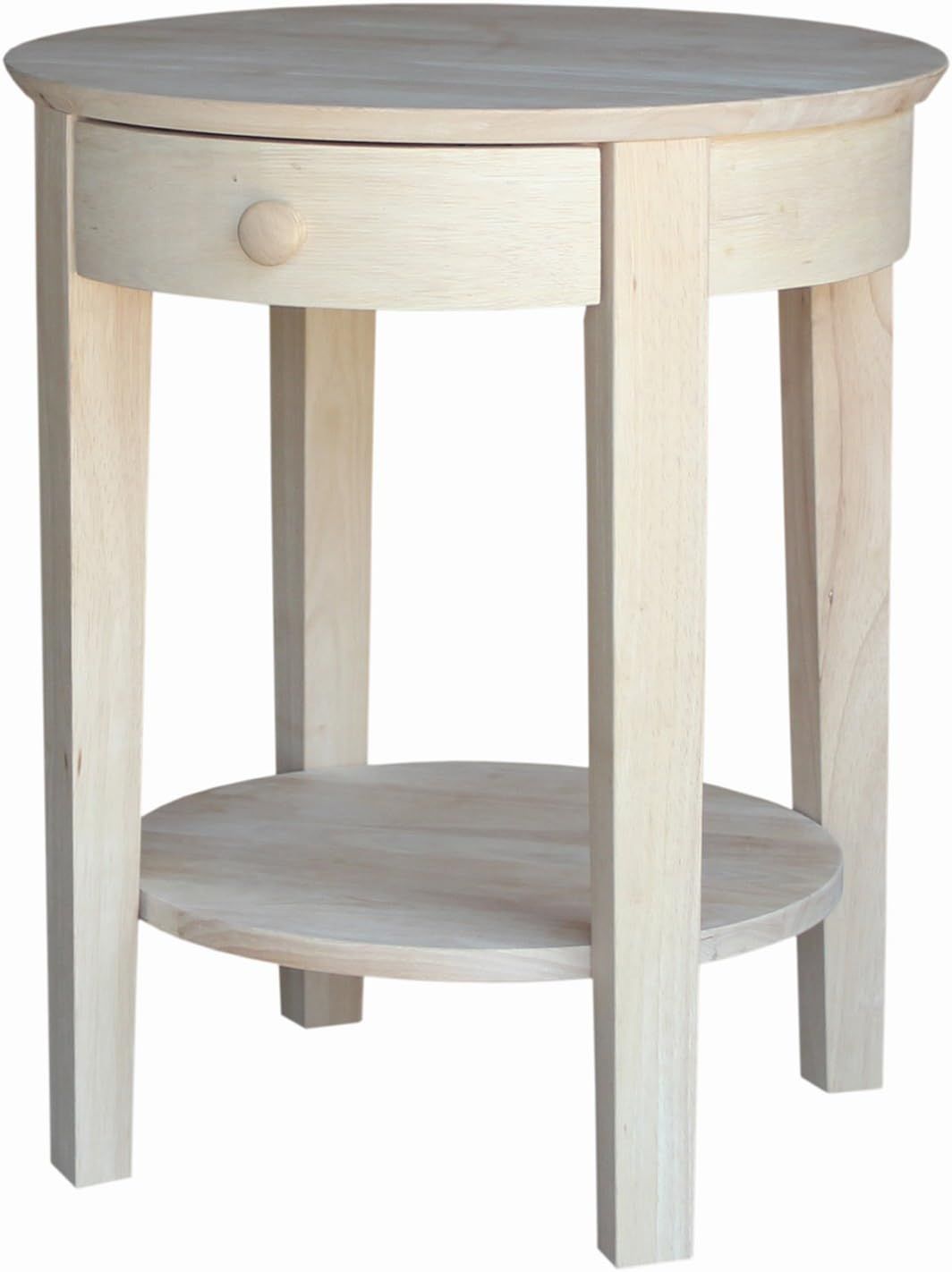 International Concepts Accent Table, Unfinished | Amazon (US)