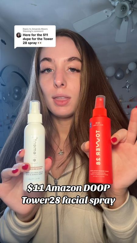 Tower28 facial spray dupe! Save $18 on this Amazon facial mist spray. hypochlorous acid rescue spray. Sephora favorites. Amazon beauty favorites 

#LTKVideo #LTKbeauty #LTKsalealert