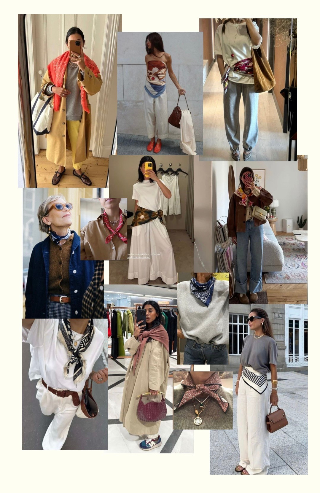 Scarves are a simple way to elevate just about every outfit. 

Scarves
Scarf
Bandana
Accessories 

#LTKFindsUnder100 #LTKFestival #LTKStyleTip