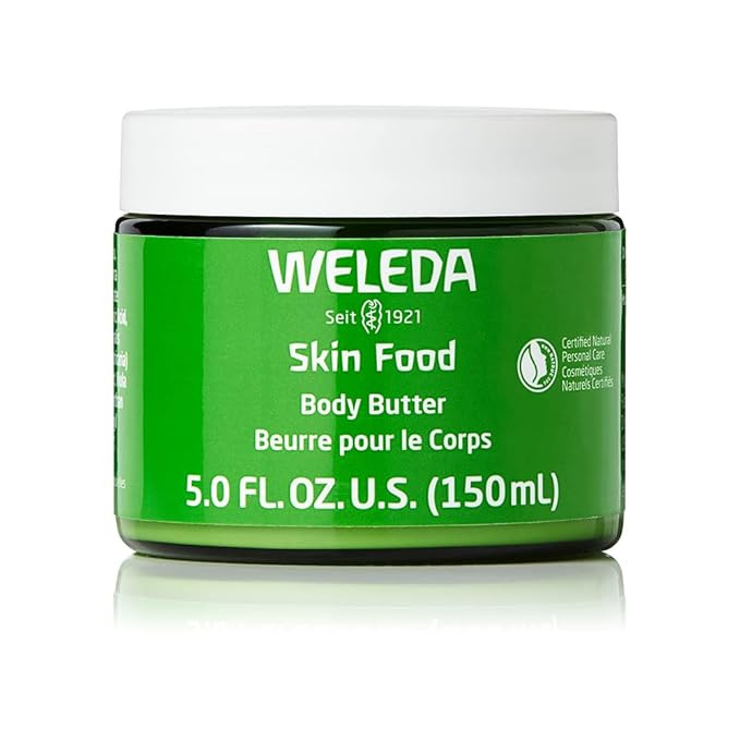 Weleda Skin Food Body Butter 5 Fluid Ounce, Sustainable Glass Jar, Plant Rich Hydrating Moisturiz... | Amazon (US)