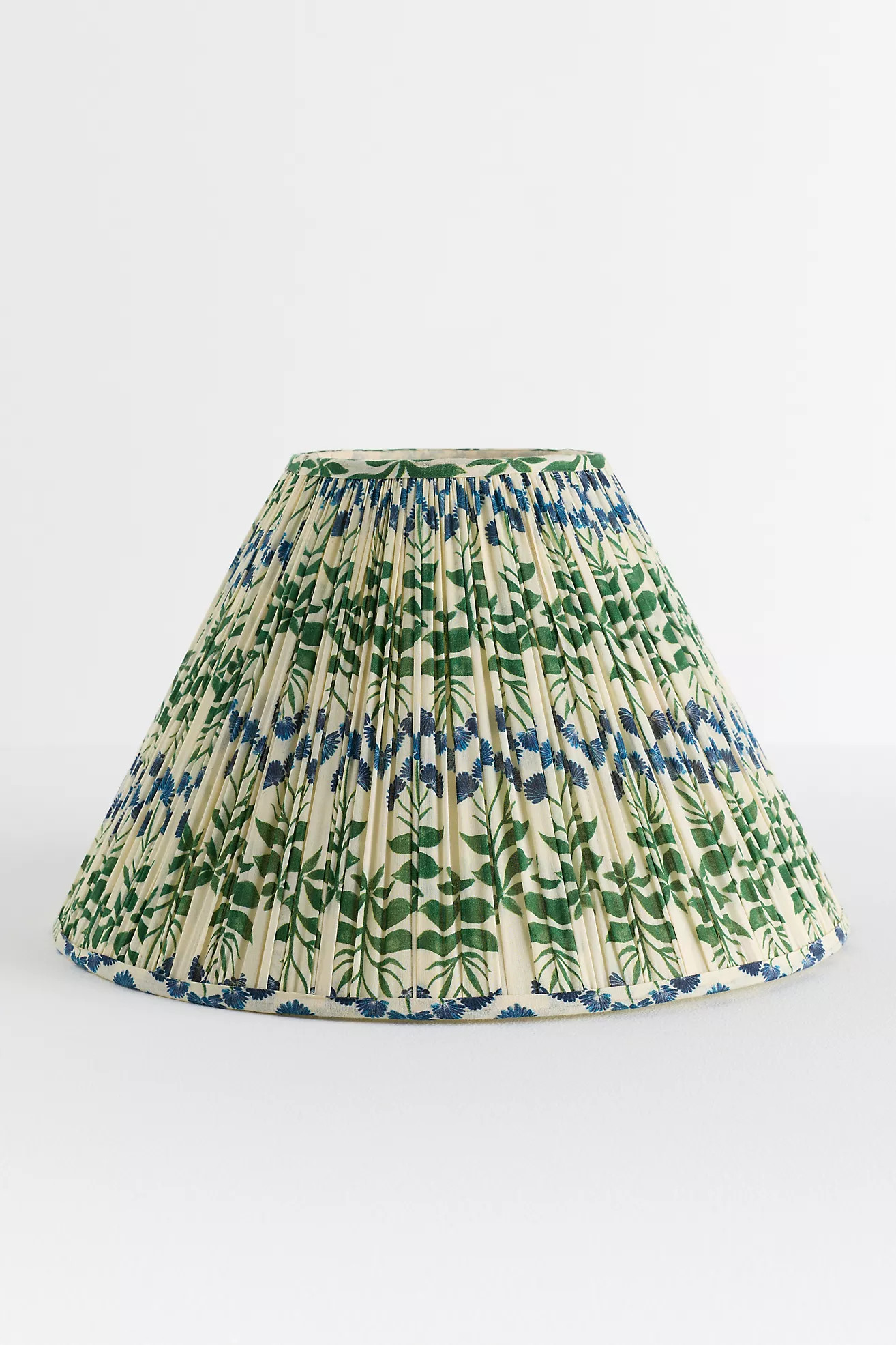 Ruched Empire Printed Lamp Shade | Anthropologie (US)