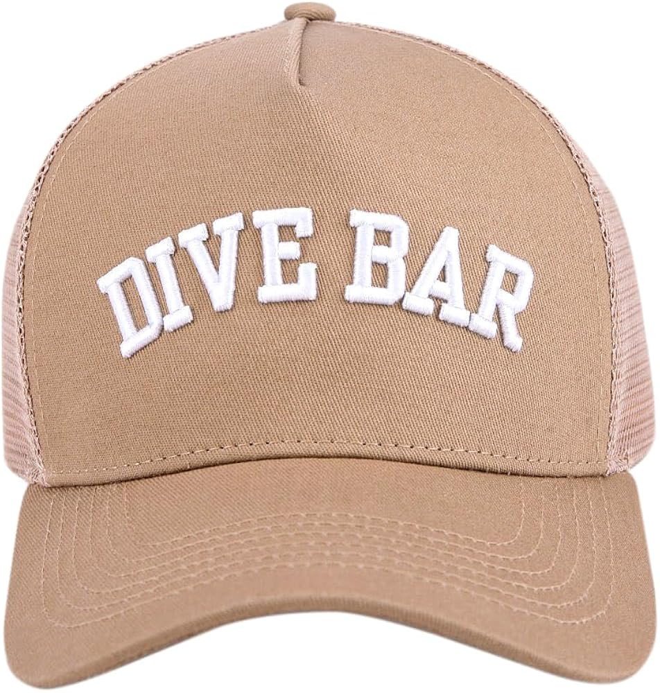 Almere Graphic Mesh Adjustable Trucker Hat and Baseball Cap for Women | Amazon (US)