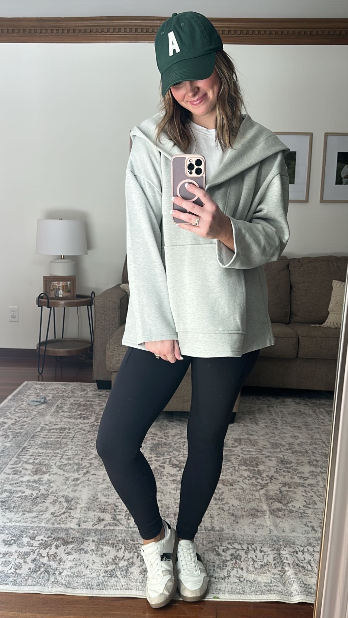 Happy Saturday // wearing large in sweatshirt 

#LTKootd #LTKMidsize