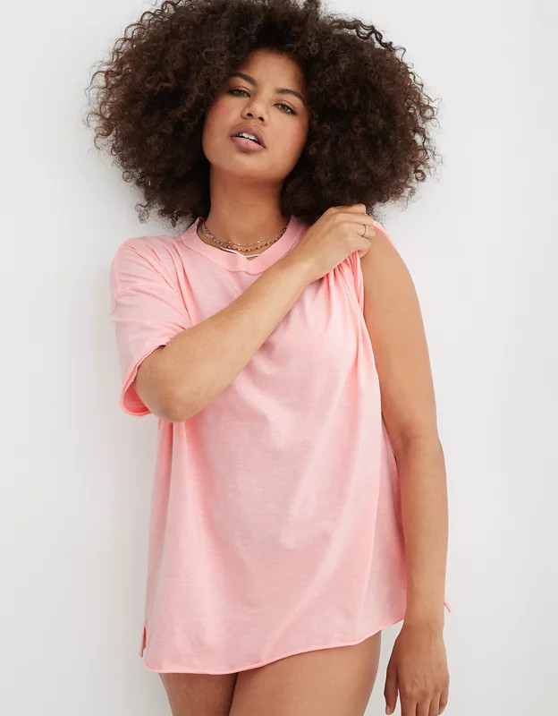 Aerie Oversized Boyfriend T-Shirt | Aerie