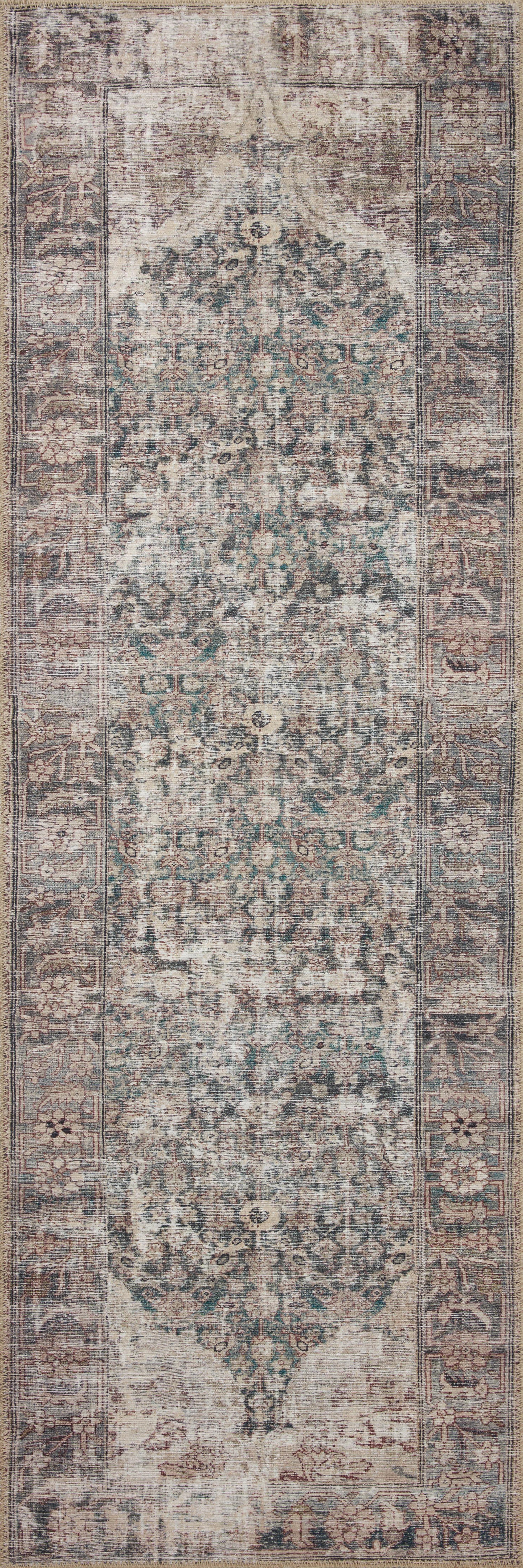 Amber Lewis x Loloi Georgie Lagoon / Beige Area Rug | Wayfair North America