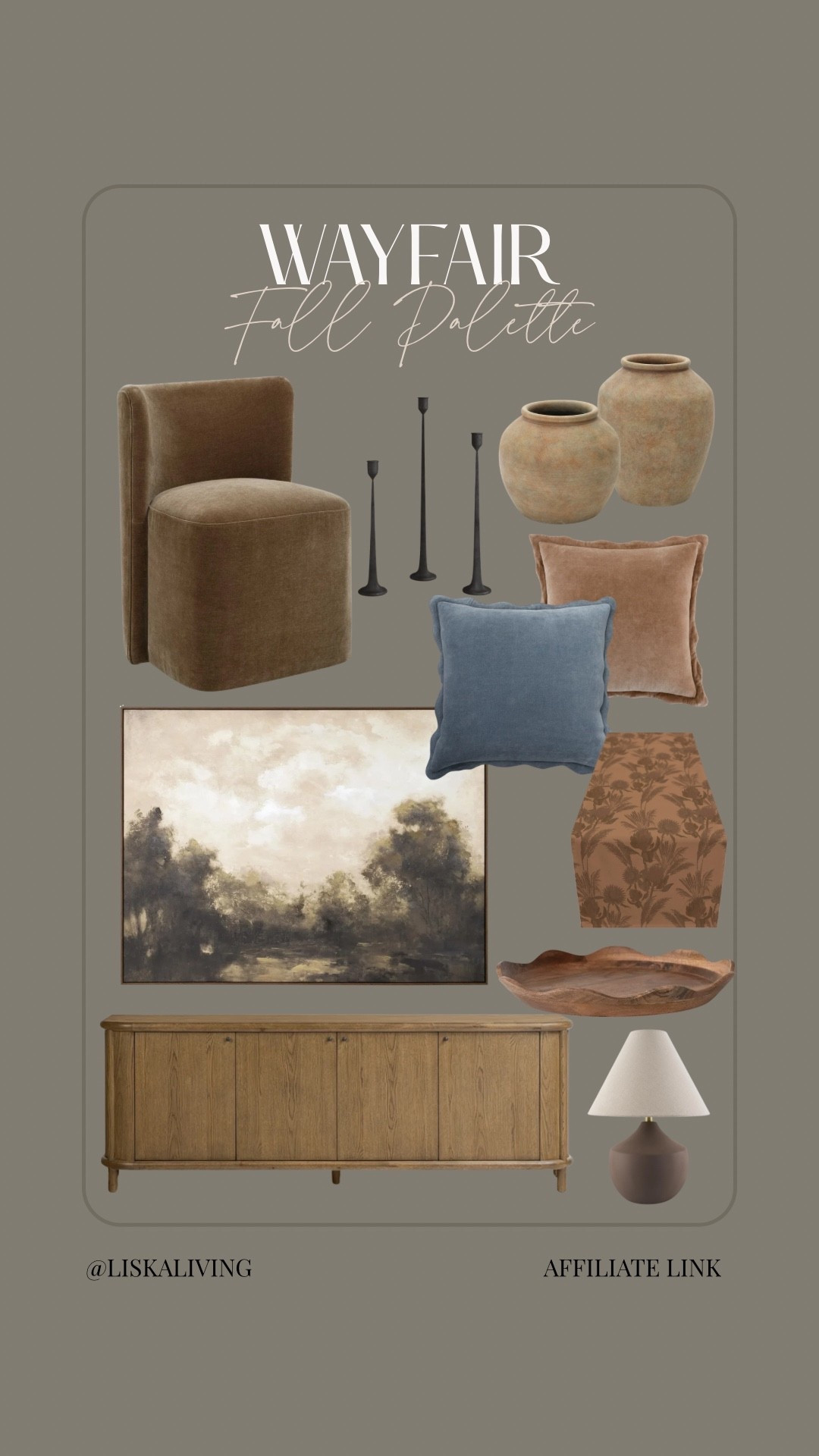Loving all these finds from Wayfair! The perfect fall palette 🤎🍂

#LTKHome