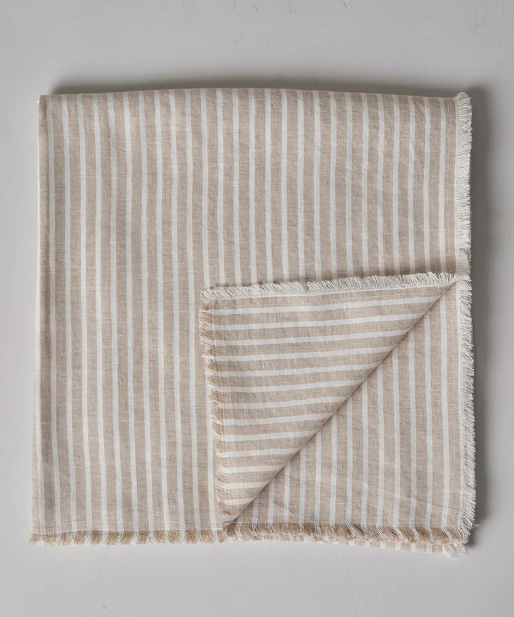 Frayed Linen Tablecloth | Jenni Kayne
