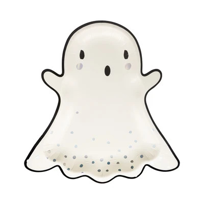 Occasions Boo Ghost Shaped Paper Plate | My Mind's Eye