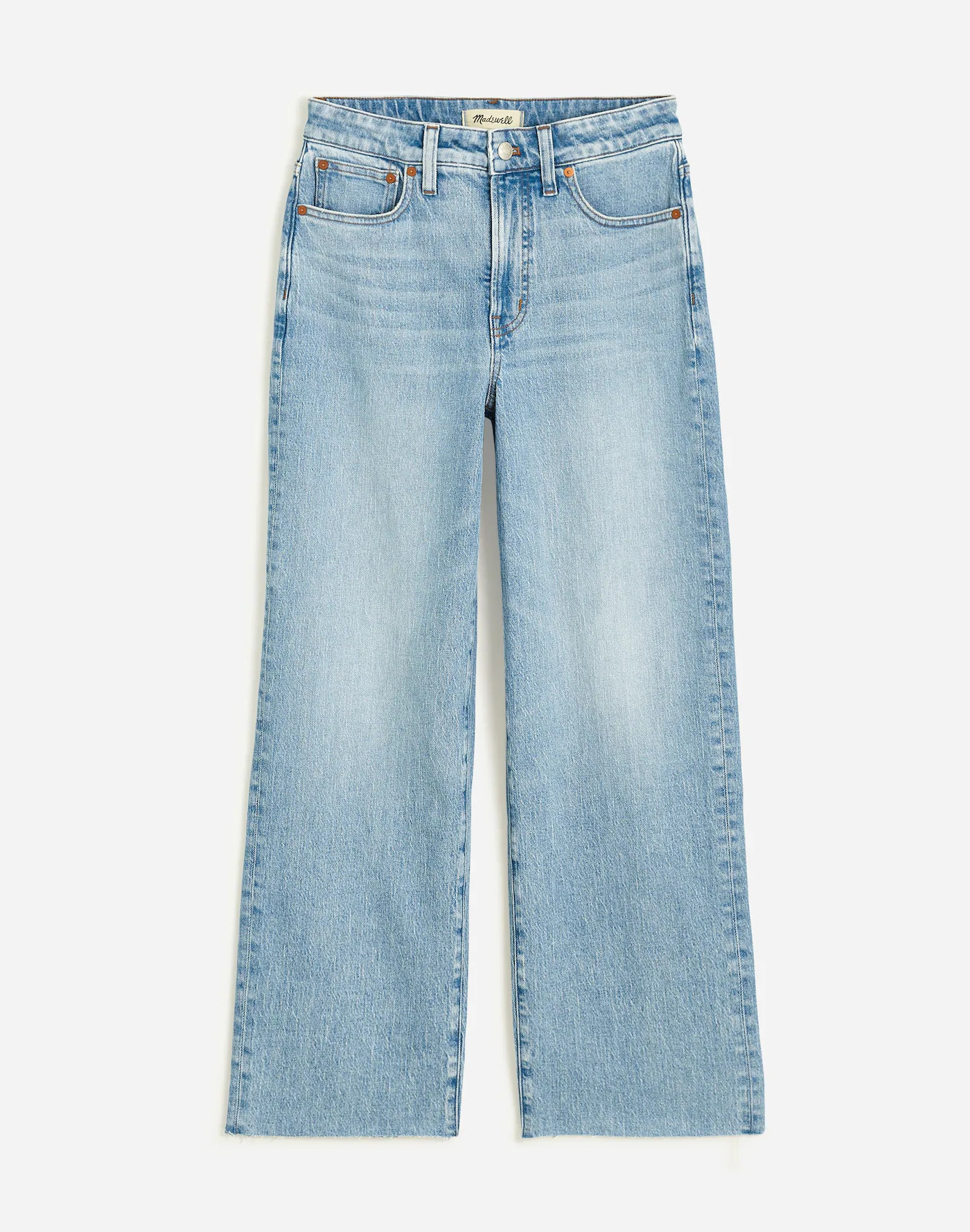 The Curvy Perfect Vintage Wide-Leg Crop Jean | Madewell | Madewell
