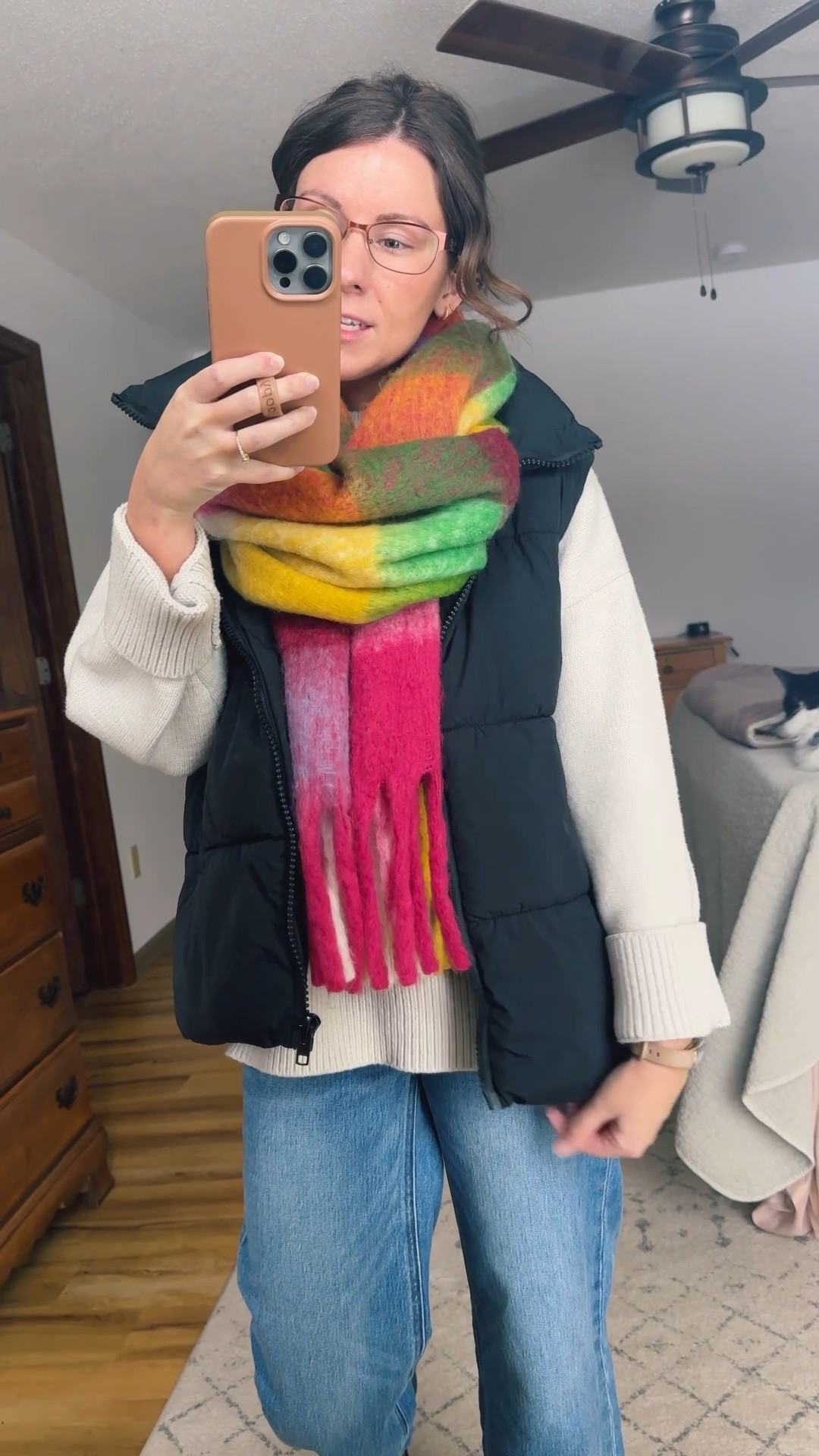 Wearing xs in my tee, xs in my sweater (stone), 24/26” inseam in my jeans, small in my puffer vest, and 6 in my blundstone boots! 



#LTKSeasonal #LTKPetite #LTKFindsUnder50