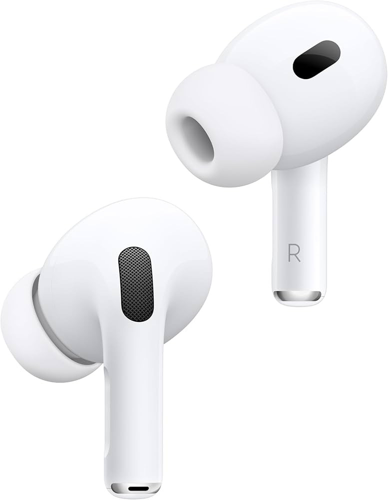 Apple AirPods Pro 2 Wireless Earbuds, Bluetooth Headphones, Active Noise Cancellation, Hearing Ai... | Amazon (UK)