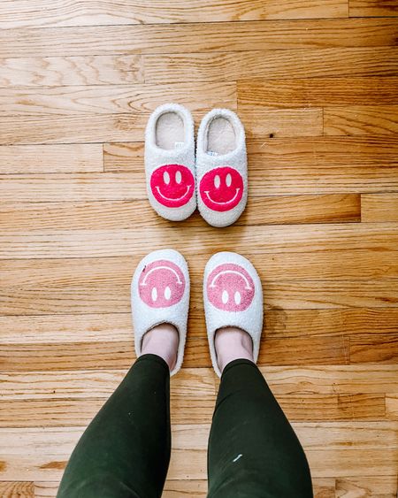 Mommy and me / smile slippers 

#LTKfamily