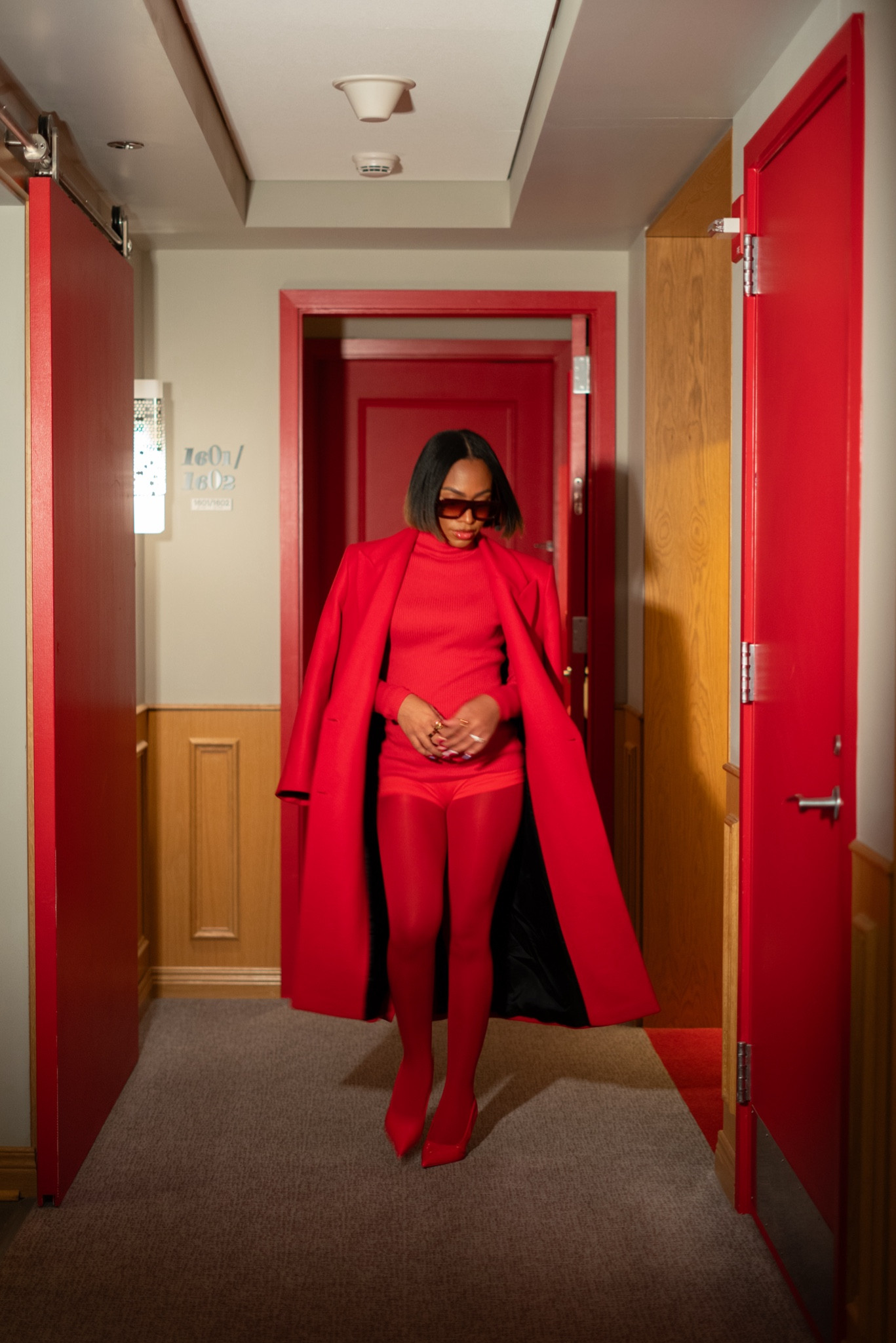 All red everything! This look features finds under $100. Glasses are Lorvae, and the coat is old Zara, similar glasses and coats linked below. Also included what fragrance and lipgloss I was wearing 🥰

#LTKfindsunder100