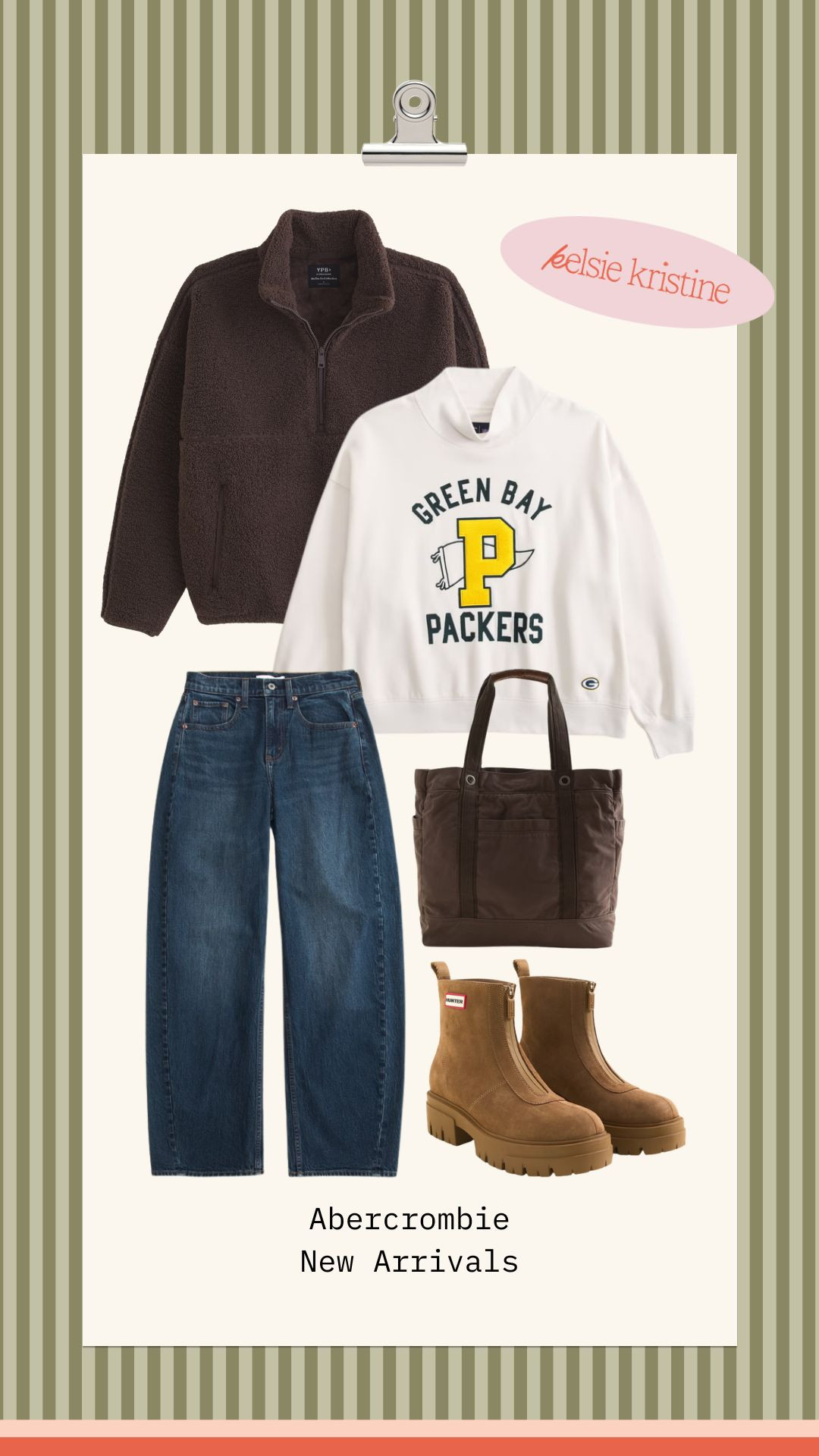 🏈 Game day, but make it cute! 💚💛 Loving these Abercrombie pieces for a Packers outfit that feels comfy, flattering, and actually wearable beyond the stadium. Perfect for all the football-loving moms!

Abercrombie | A&F | Abercrombie New Arrivals | Packers | Green Bay Packers | Packers Outfit | Game Day Outfit | NFL Outfit | Football Outfit | Midsize | Midsize Fashion | Midsize Mom | Mom Style | Fall Style | Fall Fashion | Wisconsin Style | Green Bay | Midwest Style
 

 #LTKootd #LTKmomlife #LTKMidsize
