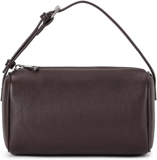 Women’s Suede Leather Shoulder Bag, Small Retro Crossbody Bag with Adjustable Strap, Underarm P... | Amazon (US)