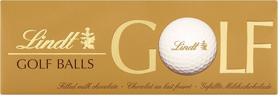 Lindt Golf Balls Milk Chocolate 110g - Pack of 2 | Amazon (US)