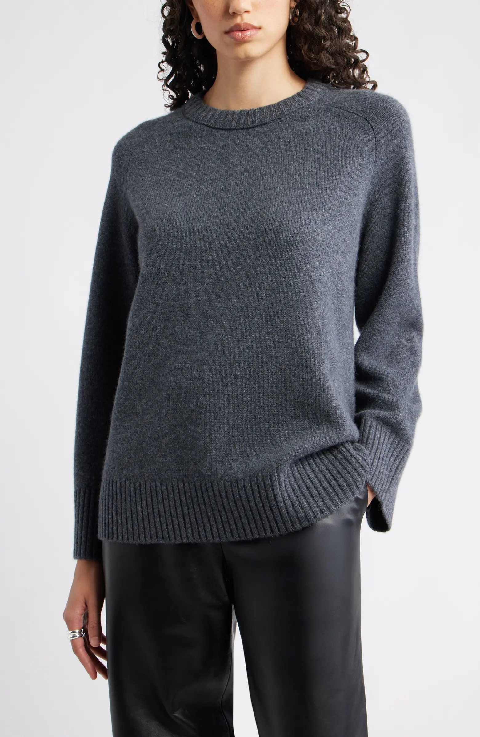 Crewneck Wool & Cashmere Sweater | Nordstrom
