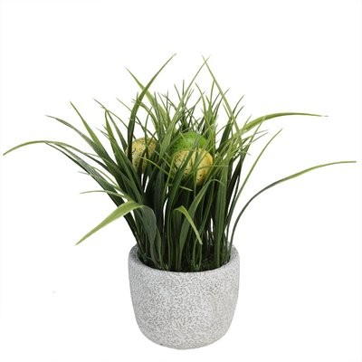 Artificial Spring Time Easter Desktop Grass | Wayfair North America