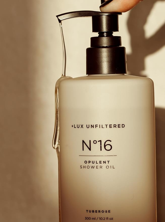 + Lux Unfiltered N°16 Opulent Shower Oil in Tuberose - Luxurious Hydrating Full Body Oil Cleanse... | Amazon (US)