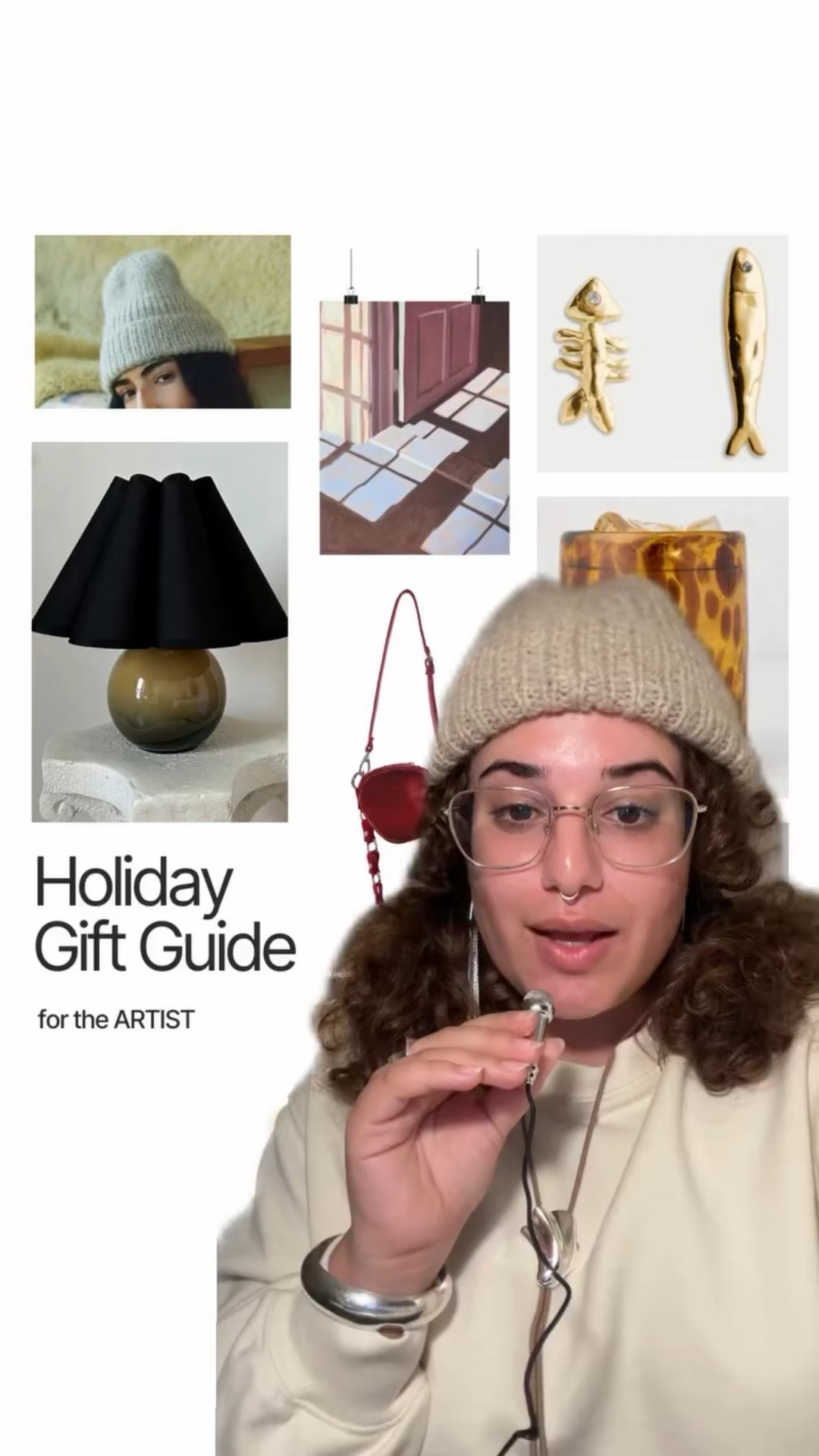 A holiday gift guide for the artists who adore timeless pieces. 

#giftguideforher #christmas2025 #uniquegiftideas #artistaesthetic #holidaygiftguide #giftguide
