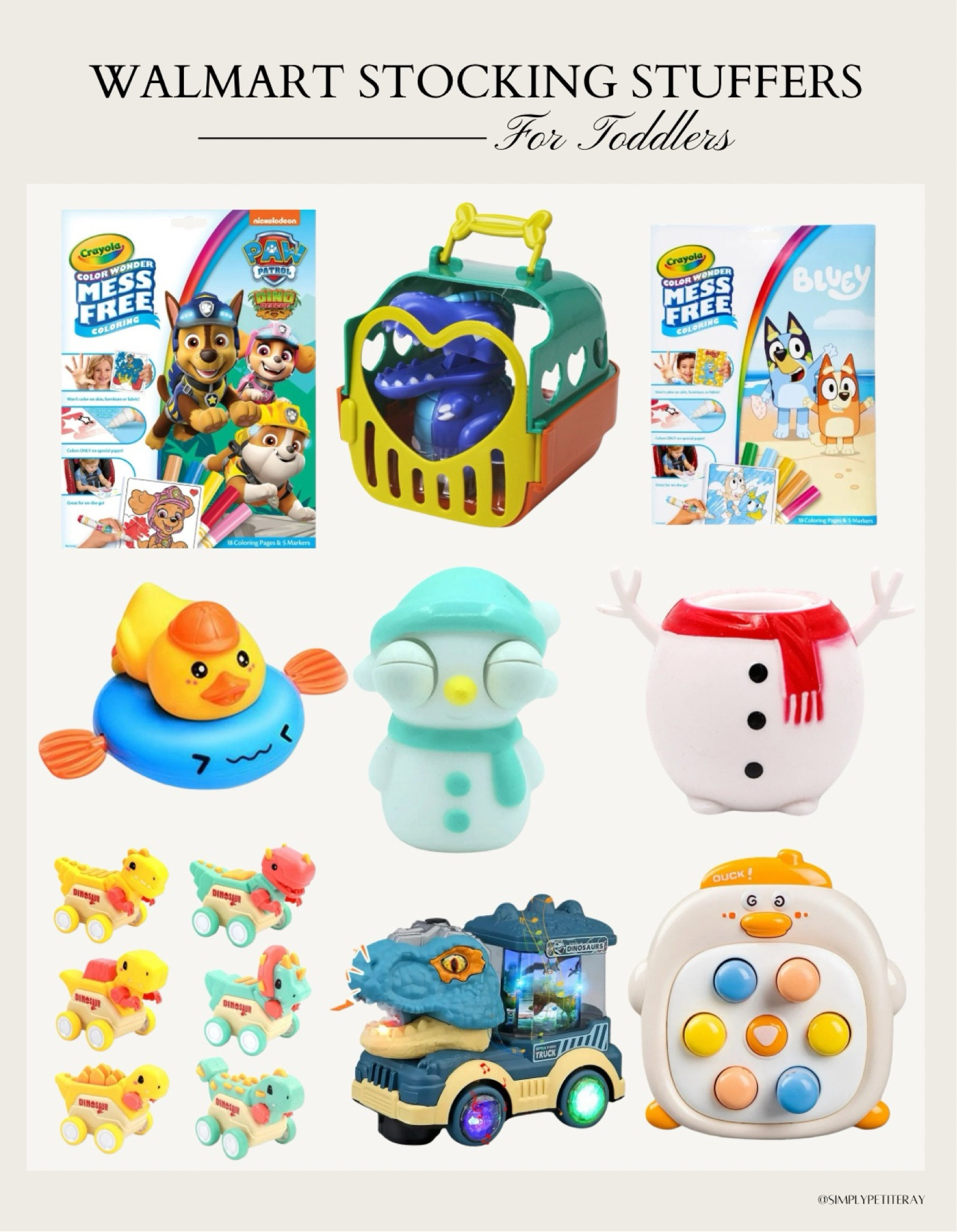 Walmart stocking stuffers for toddlers under $20 | holiday gift guide

#LTKHoliday #LTKGiftGuide #LTKKids