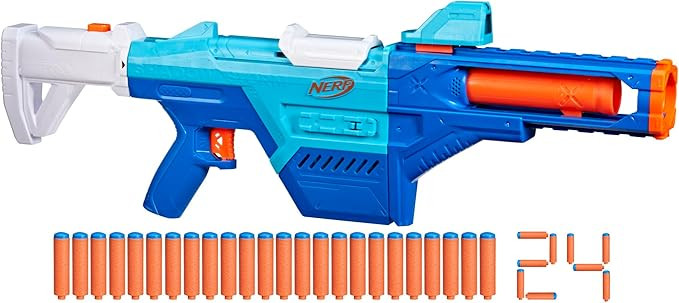 Nerf N Series Shadow Storm Dart Blaster, Stock, Barrel, Sight, 24 Nerf N1 Darts Compatible Only w... | Amazon (CA)