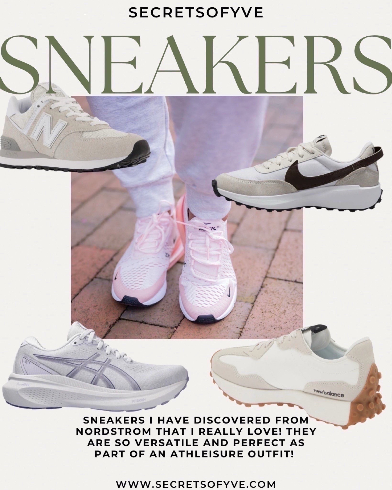 Secretsofyve: Sneakers for daily use & athleisure! @nordstrom functional gift ideas. @Nike US @Shopbop 
#Secretsofyve #ltkgiftguide
Always humbled & thankful to have you here.. 
CEO: PATESI Global & PATESIfoundation.org
@secretsofyve : where beautiful meets practical, comfy meets style, affordable meets glam with a splash of splurge every now and then. I do LOVE a good sale and combining codes! #ltksalealert #ltku #ltkplussize #ltkmidsize #ltkover40 #ltkpetite #ltktravel #ltkbump #ltktall #ltkootd #ltkselfcare #ltkstorytime #ltkmomlife secretsofyve

#LTKSeasonal #LTKfitnessgoals #LTKActive