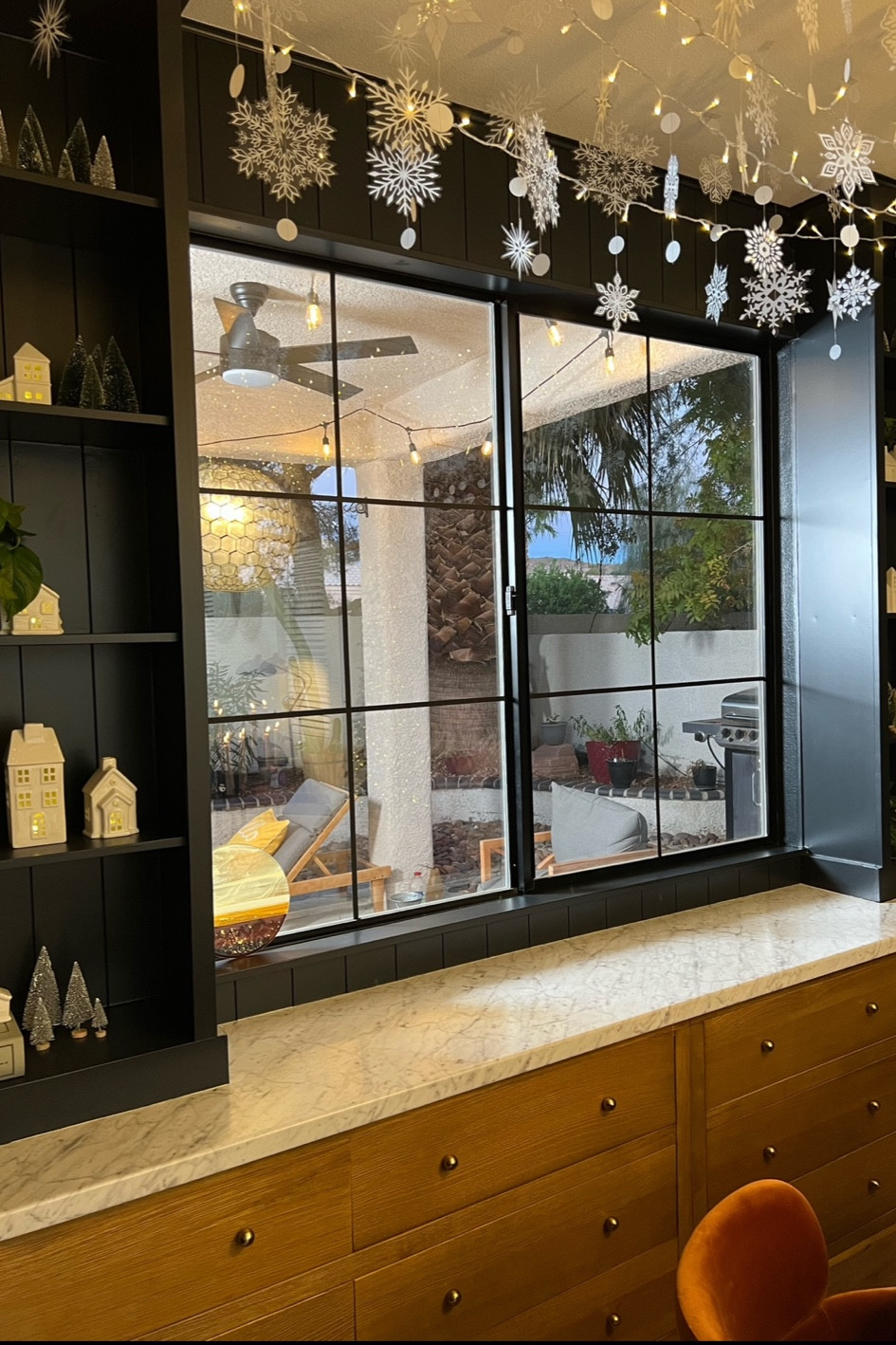 Christmas dining room storage details! 

#LTKhome #LTKHoliday #LTKGiftGuide