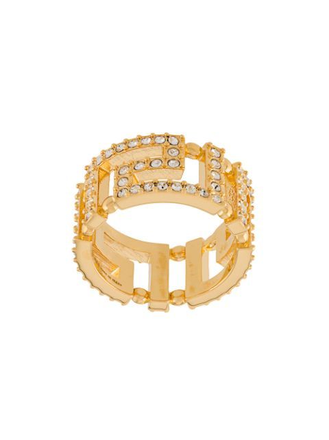 embellished Greca ring | Farfetch (UK)