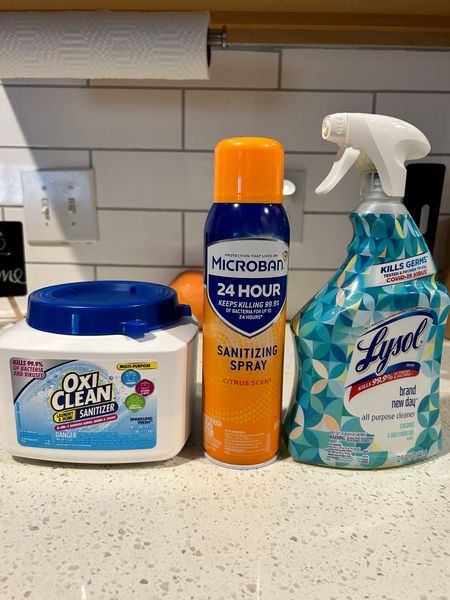 The best sanitizing products to use when someone in your home is sick 😷 

#LTKhome #LTKunder50 #LTKfamily