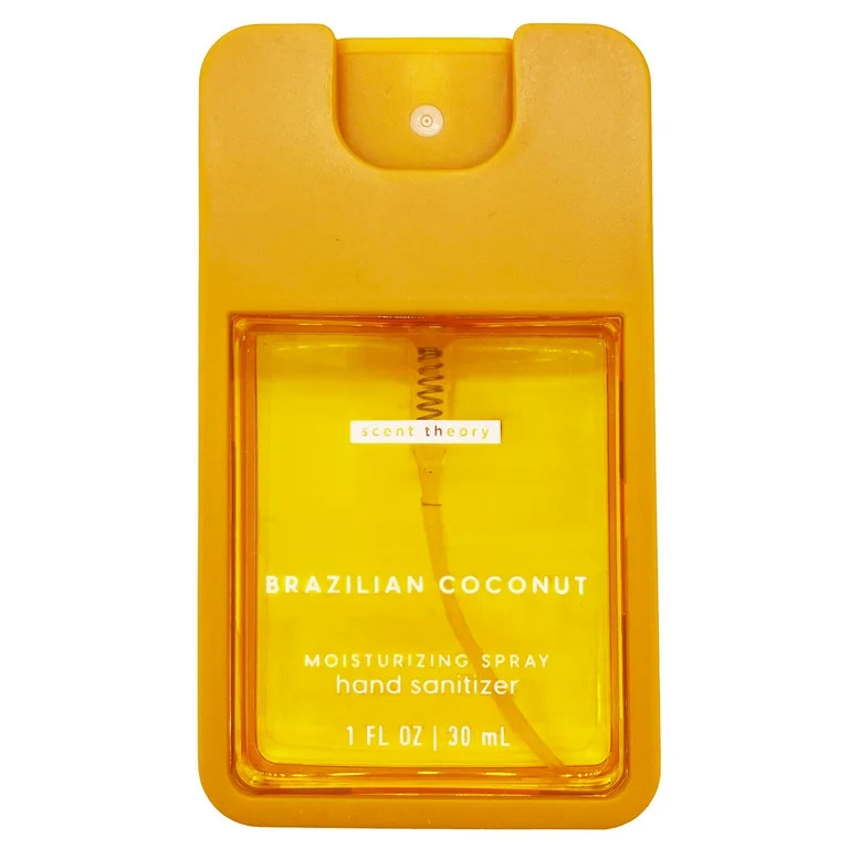 Scent Theory Hand Sanitizer Spray, Brazilian Coconut, 1 fl oz | Walmart (US)