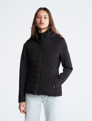 Mixed Media Puffer Jacket | Calvin Klein | Calvin Klein (US)