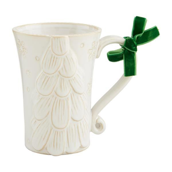 White tree mug | Mud Pie