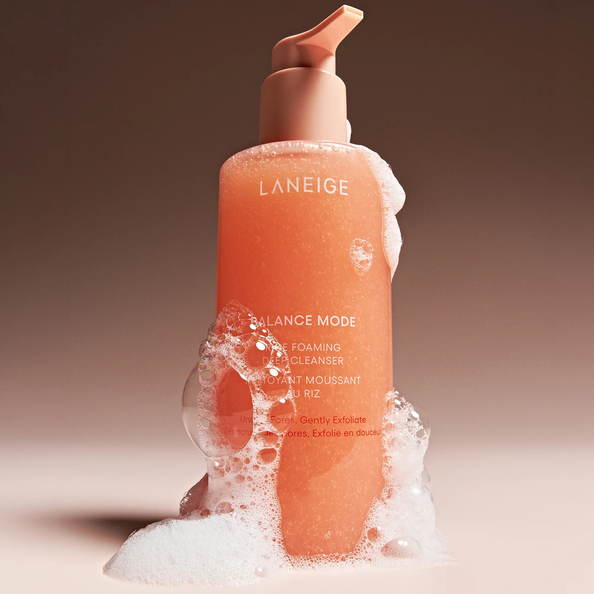Balance Mode Rice Foaming Deep Cleanser | Laneige (US)