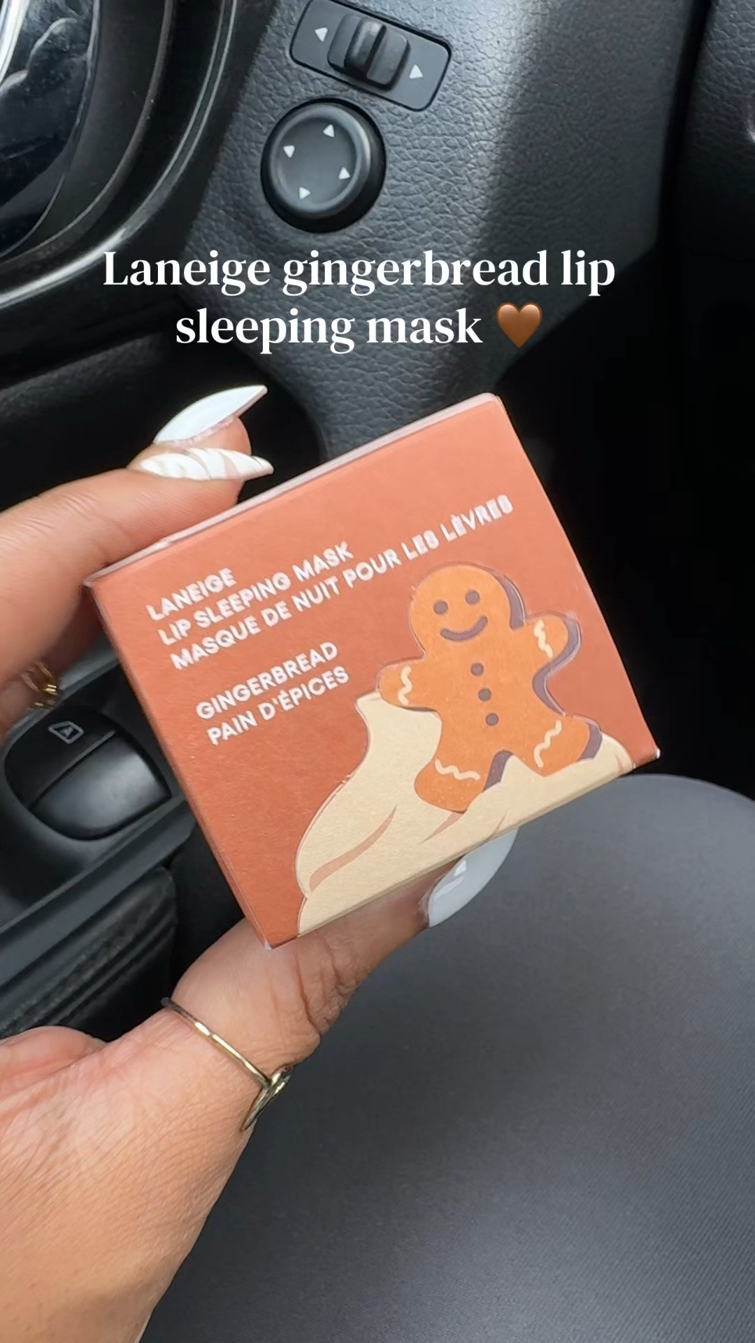 The absolute cutest lip sleeping mask for the holidays!!