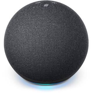 Echo Dot (4th Gen) Smart Speaker with Alexa - Charcoal | The Home Depot