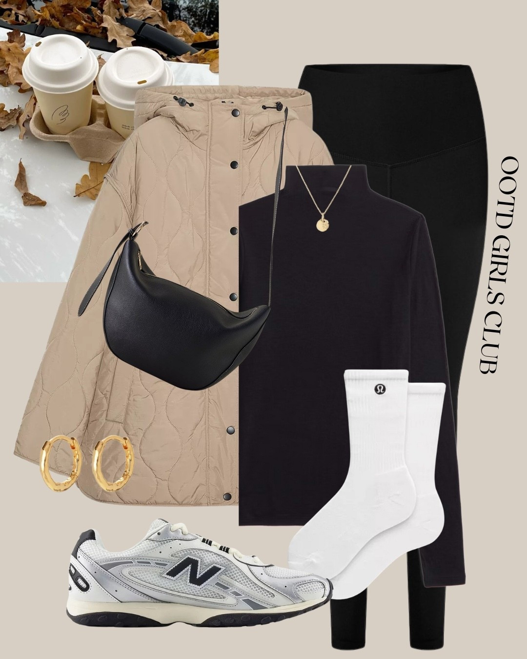 Quilted jacket for a casual autumn day 

#LTKeurope #LTKautumn #LTKuk