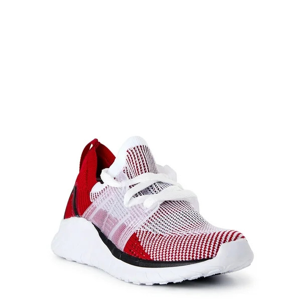 Athletic Works Little and Big Boys Knit Cage Athletic Sneakers, Sizes 13-6 | Walmart (US)