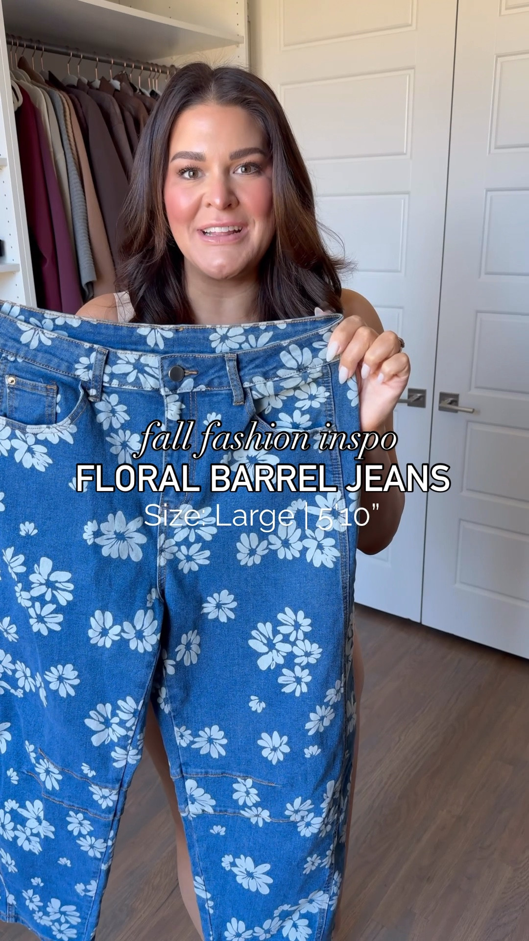 These floral jeans are blowing my mind! They are "inspired by" the viral Free People ones and a fraction of the price. They have stretch too so they are super comfy. And how cute is this crop sweater?!

Sweater: Large
Jeans: Large

millennial fashion, mom style, leggings outfit, Amazon fashion, midsize style, midsize mom style, updating my wardrobe, trendy style, cozy style, school pickup outfit

#midsizefashion #midsizestyle #amazonfinds #amazonfashion #amazonmusthaves #stylereels #fashionreels #casualfashion

#LTKStyleTip #LTKMidsize #LTKFindsUnder50
