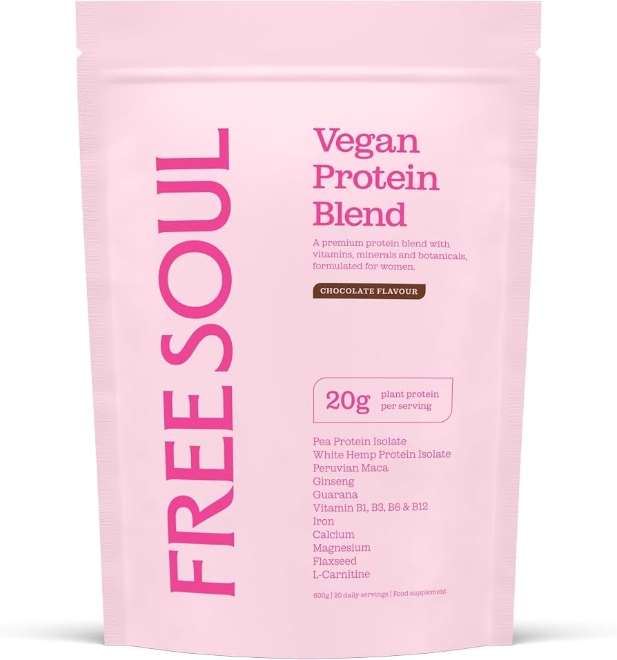 Free Soul Vegan | Formulated for Women | 600g | 20g Protein with Added Nutrients | Gluten & Soy F... | Amazon (UK)