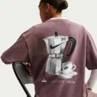 Nike Women's Sportswear Oversized Coffee Graphic T-Shirt | DICK'S Sporting Goods
