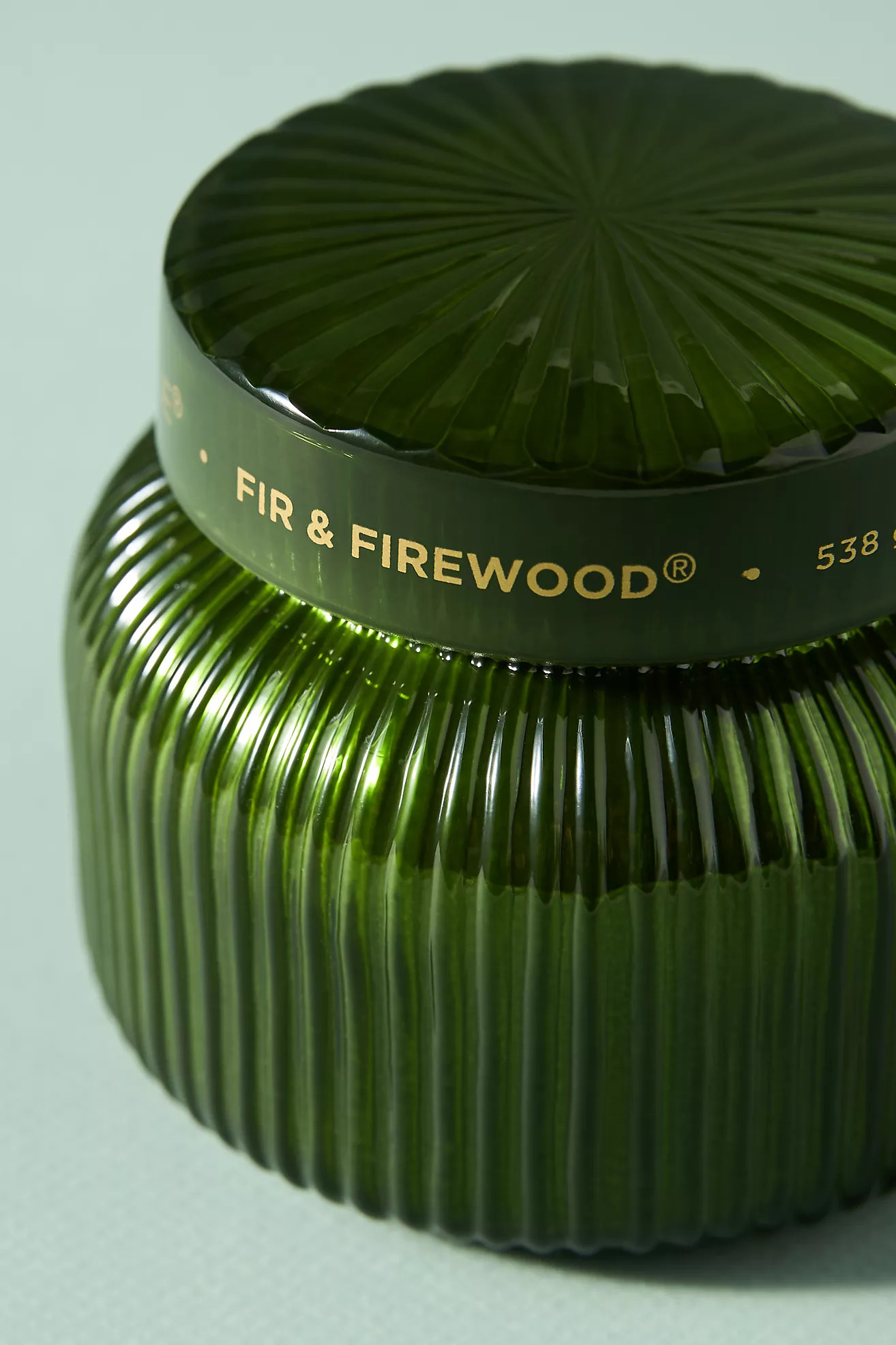 Capri Blue Fir & Firewood Jar Candle | Anthropologie (US)