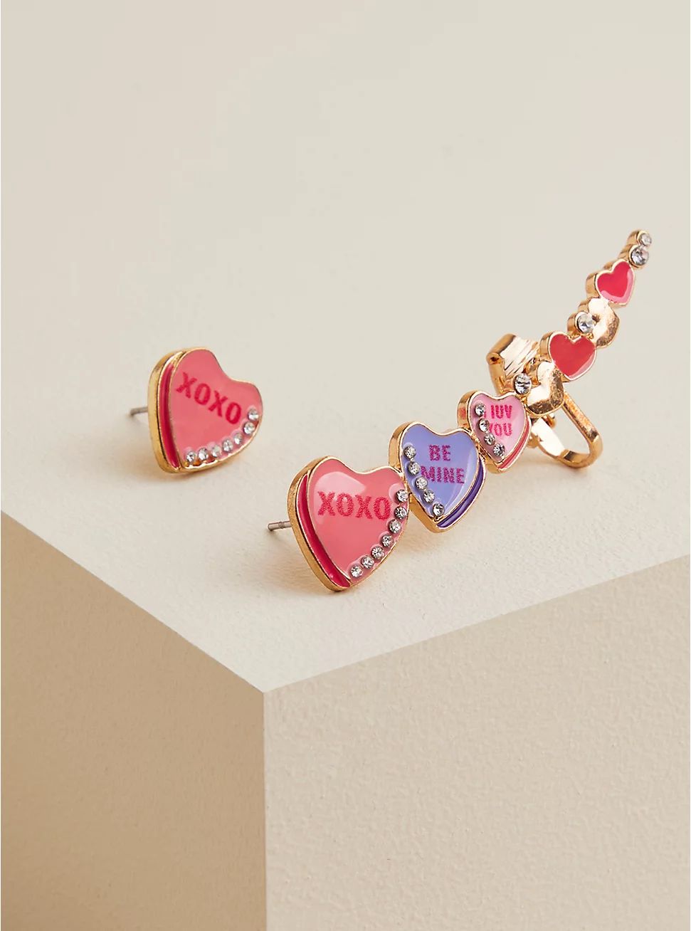 Candy Hearts Crawler And Stud | Torrid (US & Canada)