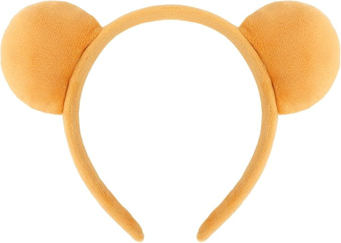 Bear Ears, Animal Ears Headband Plush Halloween Headwear Xmas Themed Party | Amazon (US)