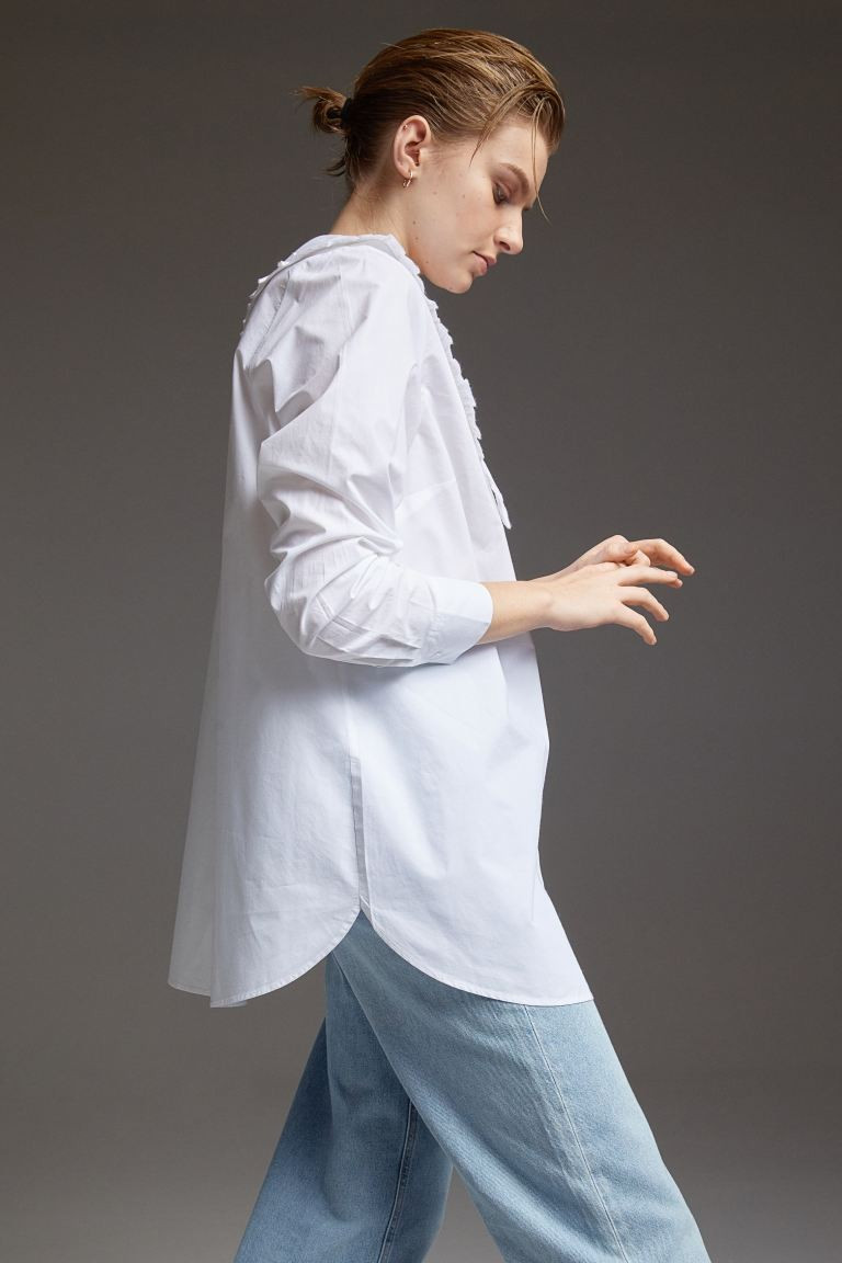 Large-collared Blouse | H&M (US + CA)