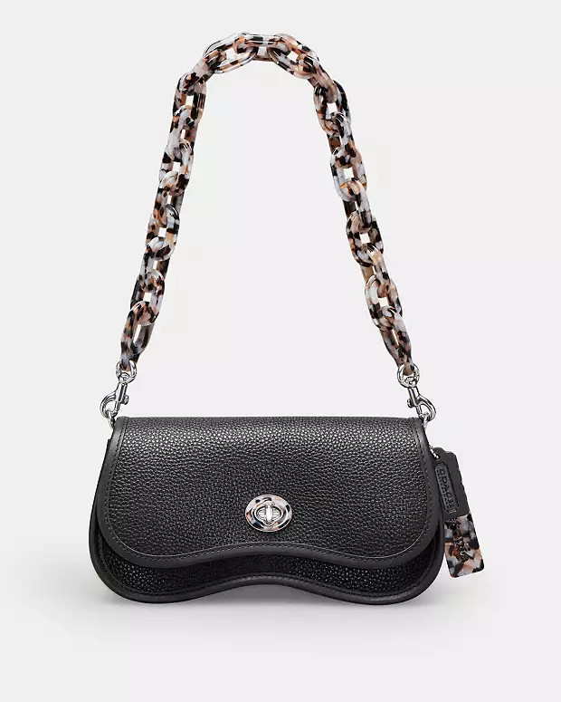Wavy Dinky Bag With Crossbody Strap | Coach (US)